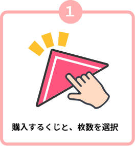 購入するくじを選択